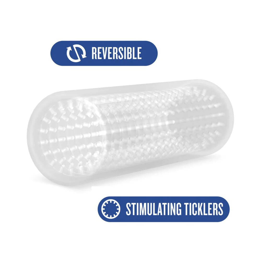 Stroke Sleeve Reversible Stroker Clear