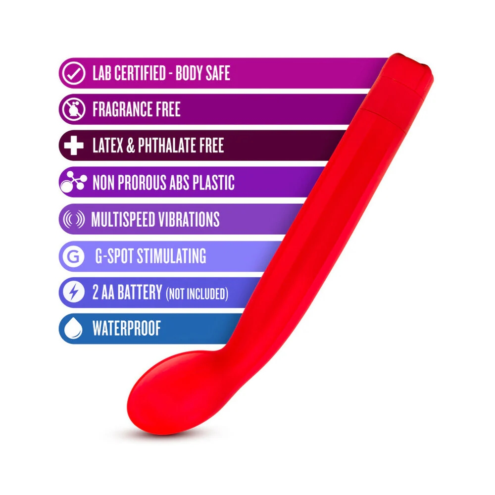 Sexy Things G Slim Multi-Speed G-Spot Vibrator Red