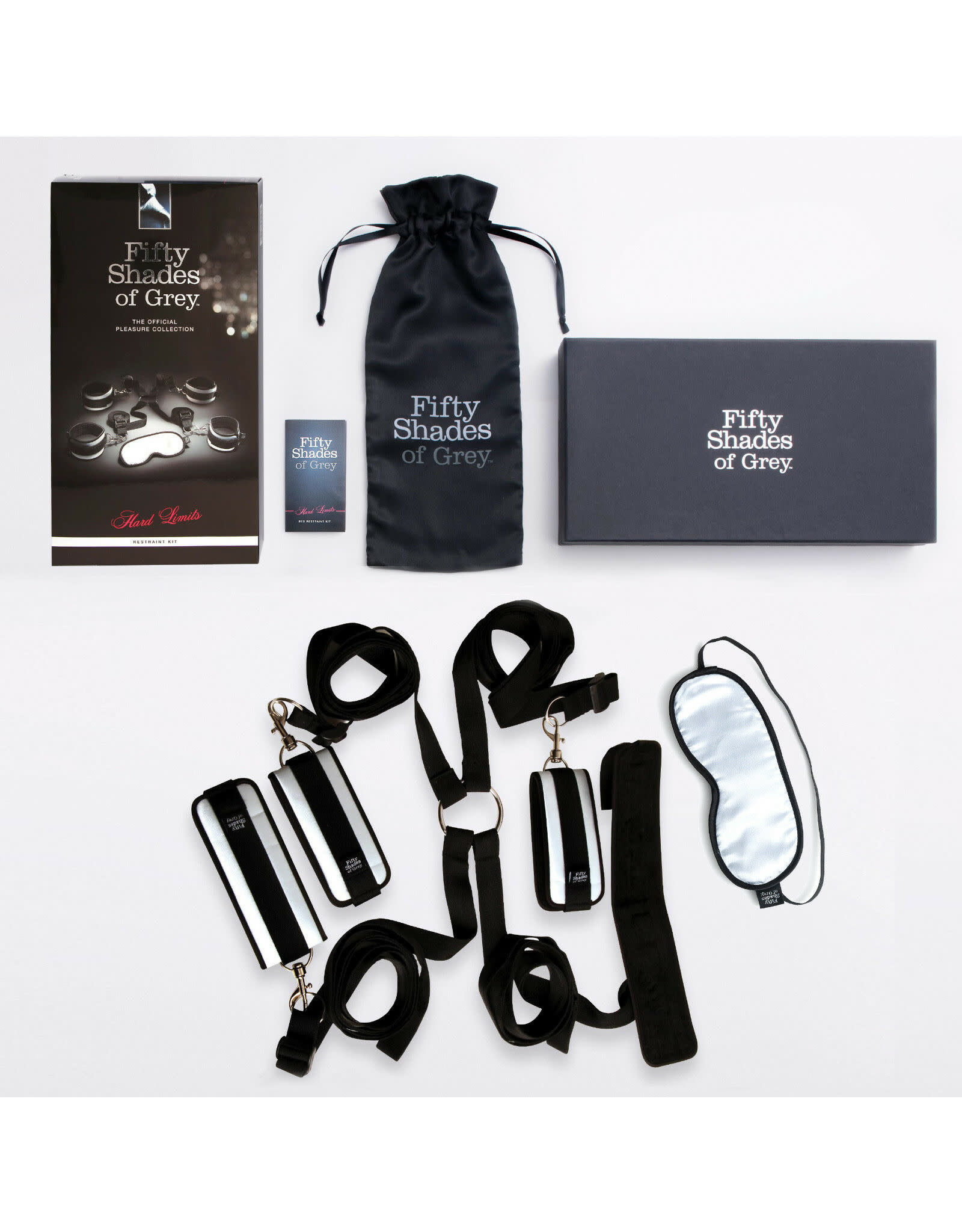 Fifty Shades of Grey Hard Limits 4-Piece Restraint Kit