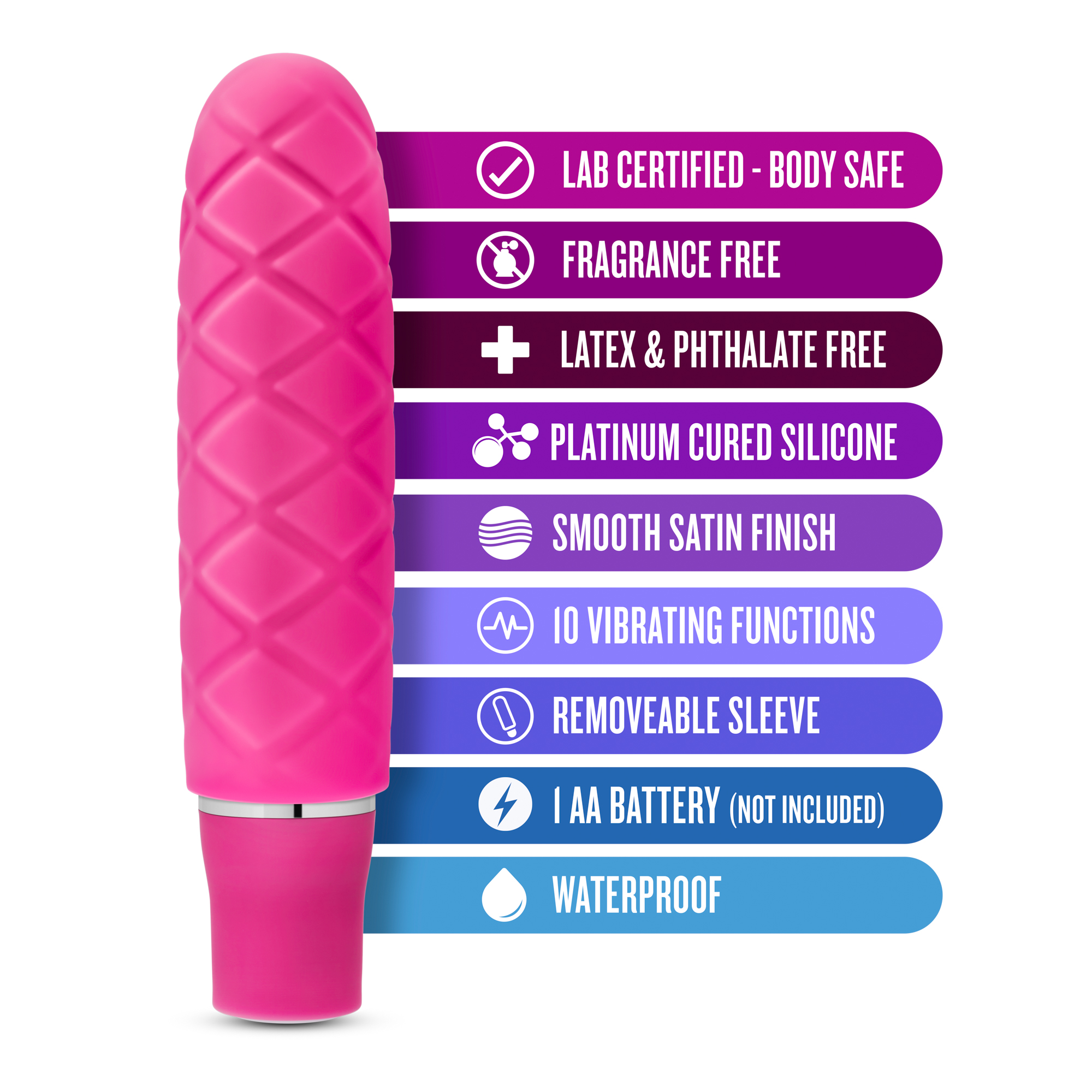 Cozi Mini Silicone 10-Function Vibrator