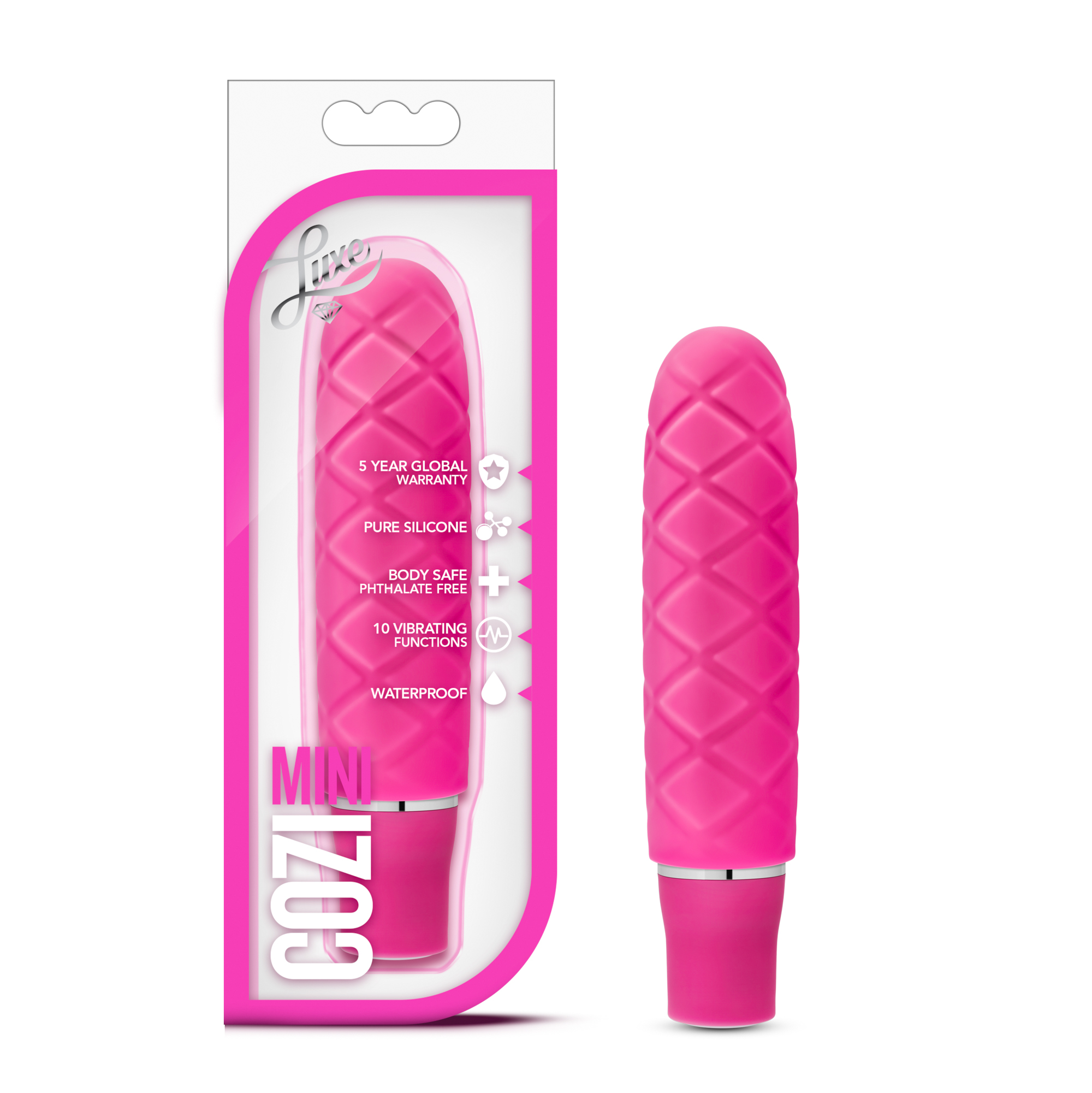 Cozi Mini Silicone 10-Function Vibrator