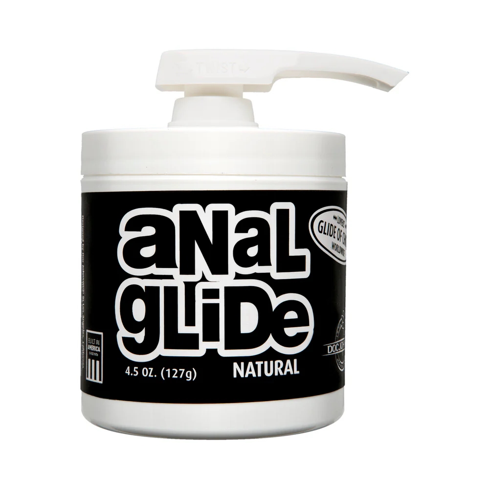 Anal Glide Natural Lubricant 4.5 oz. Pump