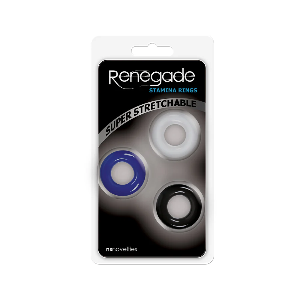 Renegade Stamina Cock Rings 3-Pack