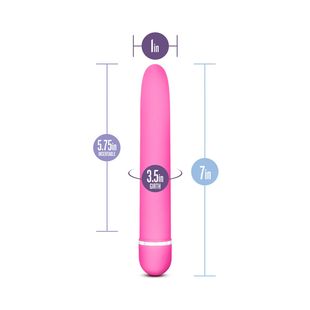 6 in. Luxuriate Multi-Speed Slimline Vibrator
