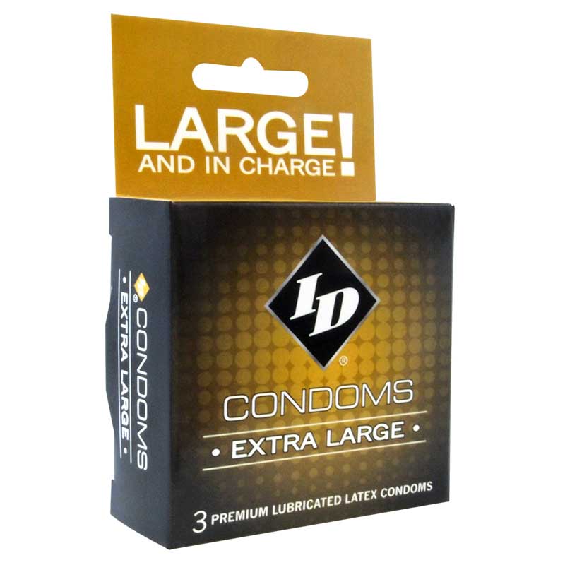 ID Extra Large Condom 3-Pack