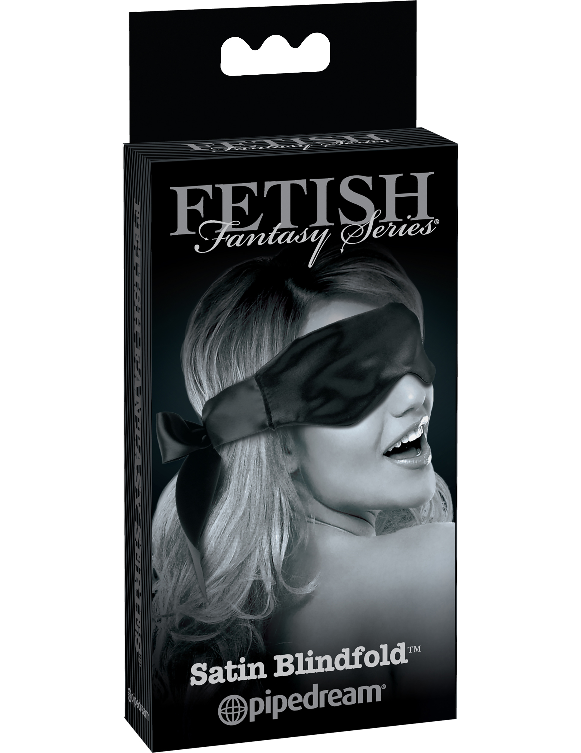 Satin Blindfold Black