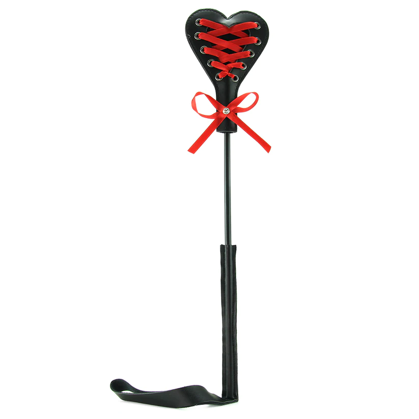Heart Beat Crop Lace-Bonded Spanking Toy