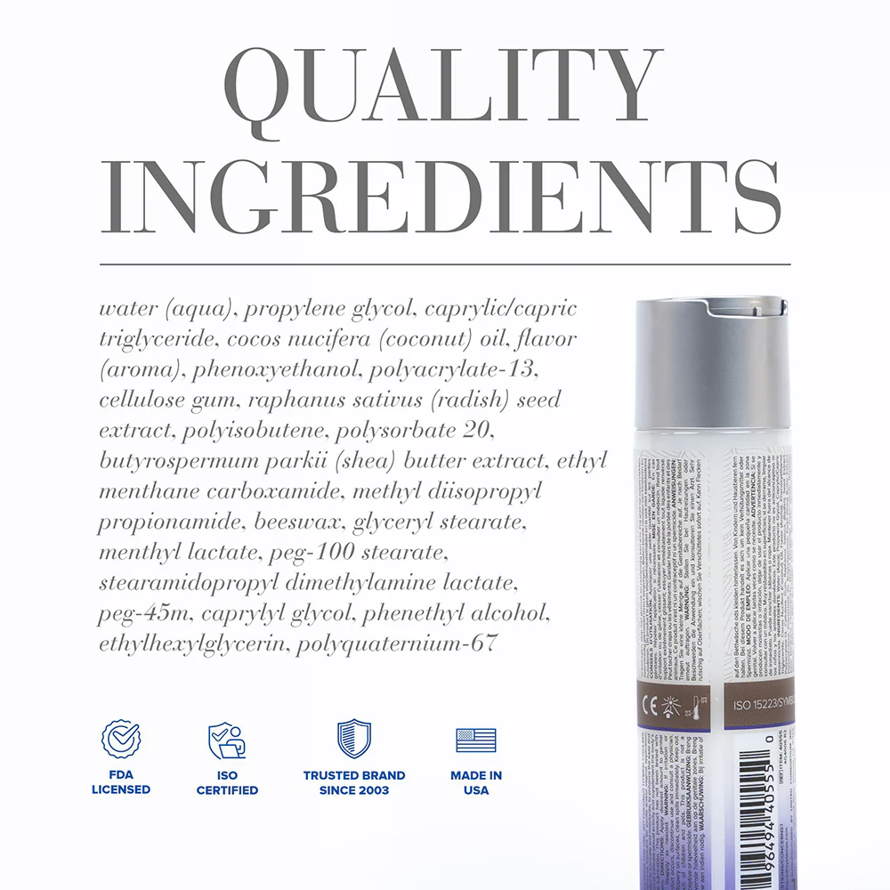 JO Coconut Hybrid Cooling Lubricant 4 oz.