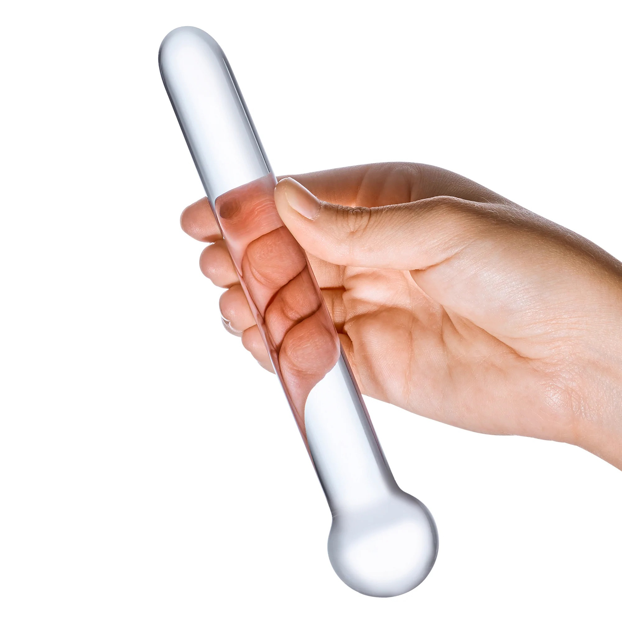7 in. Straight Glass Dildo