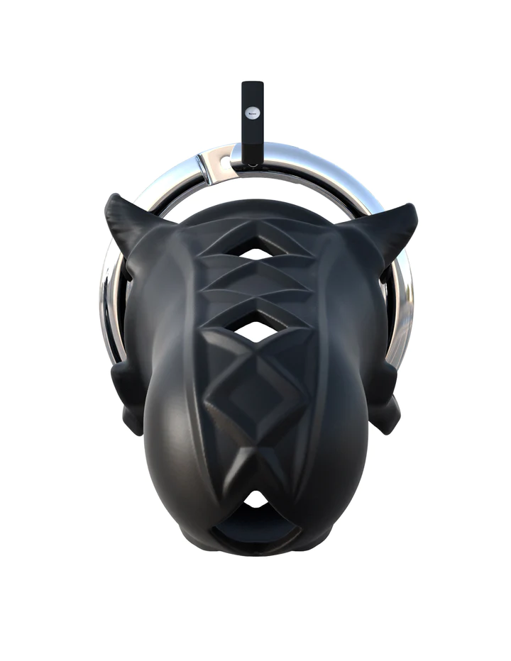 Fantasy C-Ringz Extreme Locking Chastity Cage Black
