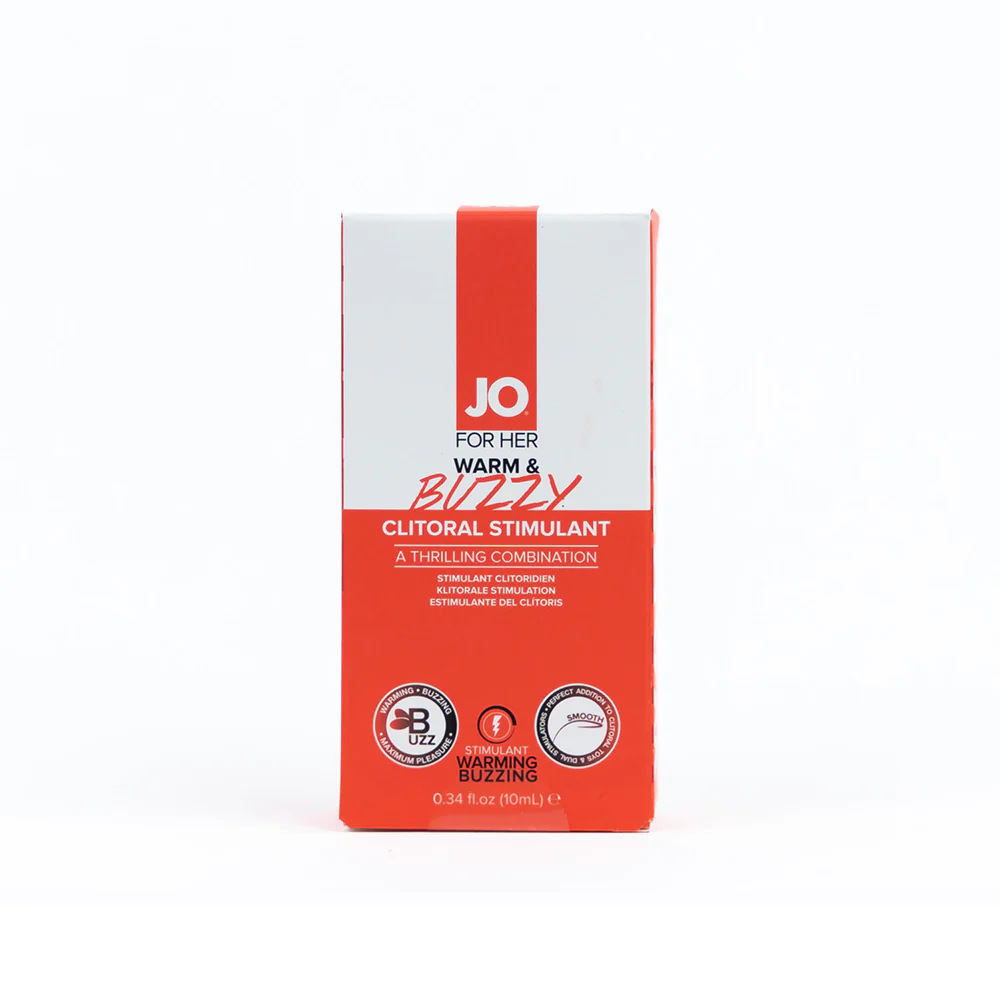JO Warm & Buzzy Clitoral Stimulant 0.34 oz. (55341) | SlipDix.com