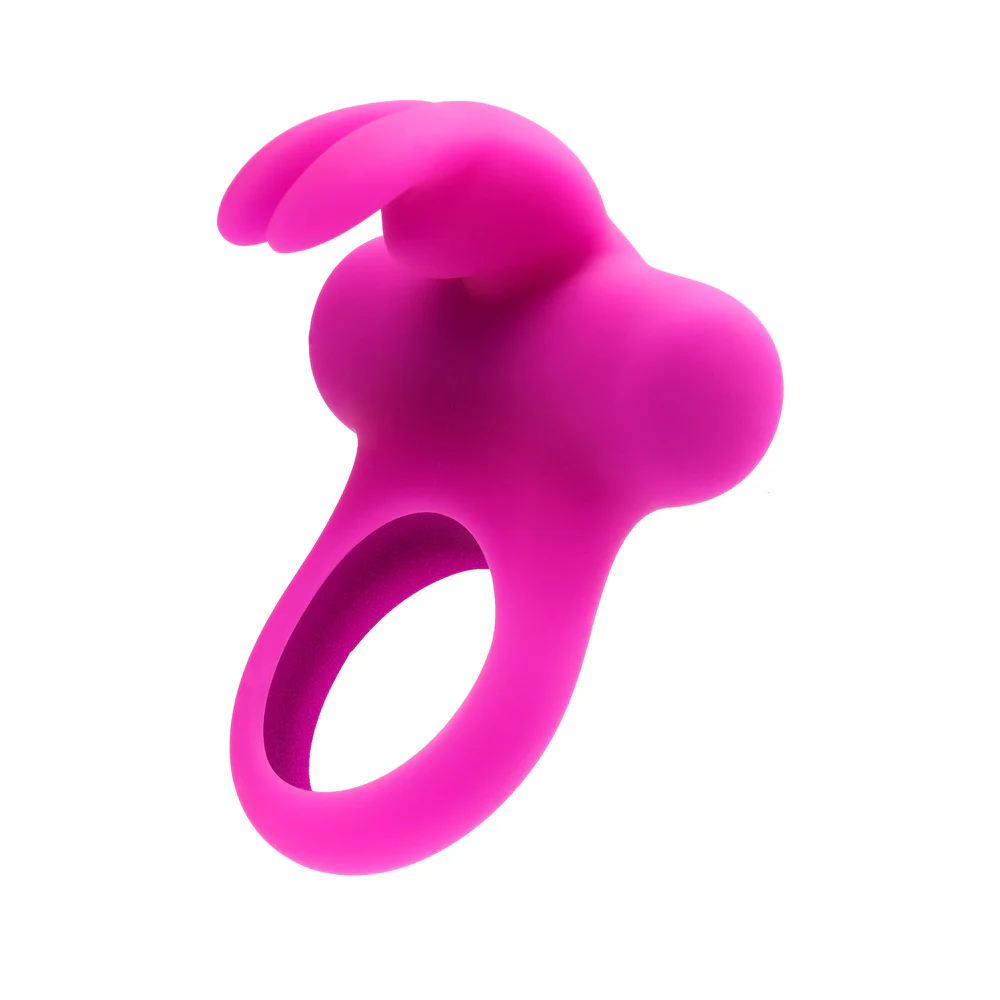 VeDO Frisky Bunny Vibrating Couples Rabbit Cock Ring Purple