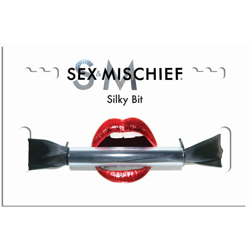 Silky Bit Gag Black