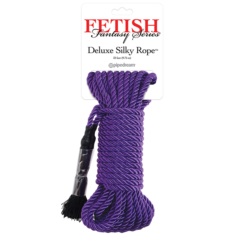 Deluxe Silk Rope 32 ft. Purple