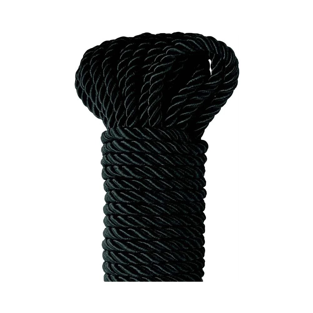 Deluxe Silk Rope 32 ft. Black