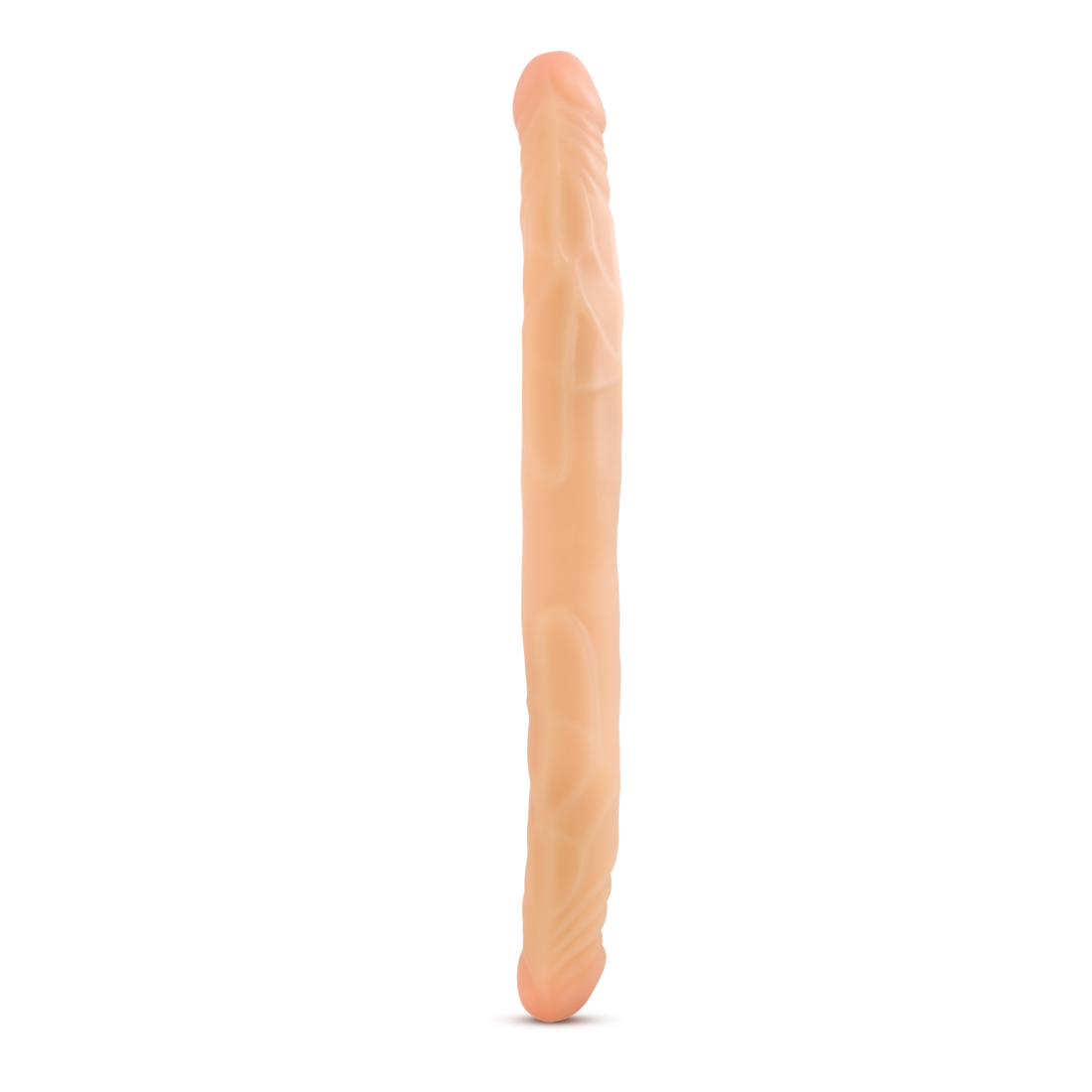 14 in. Double Dildo Beige