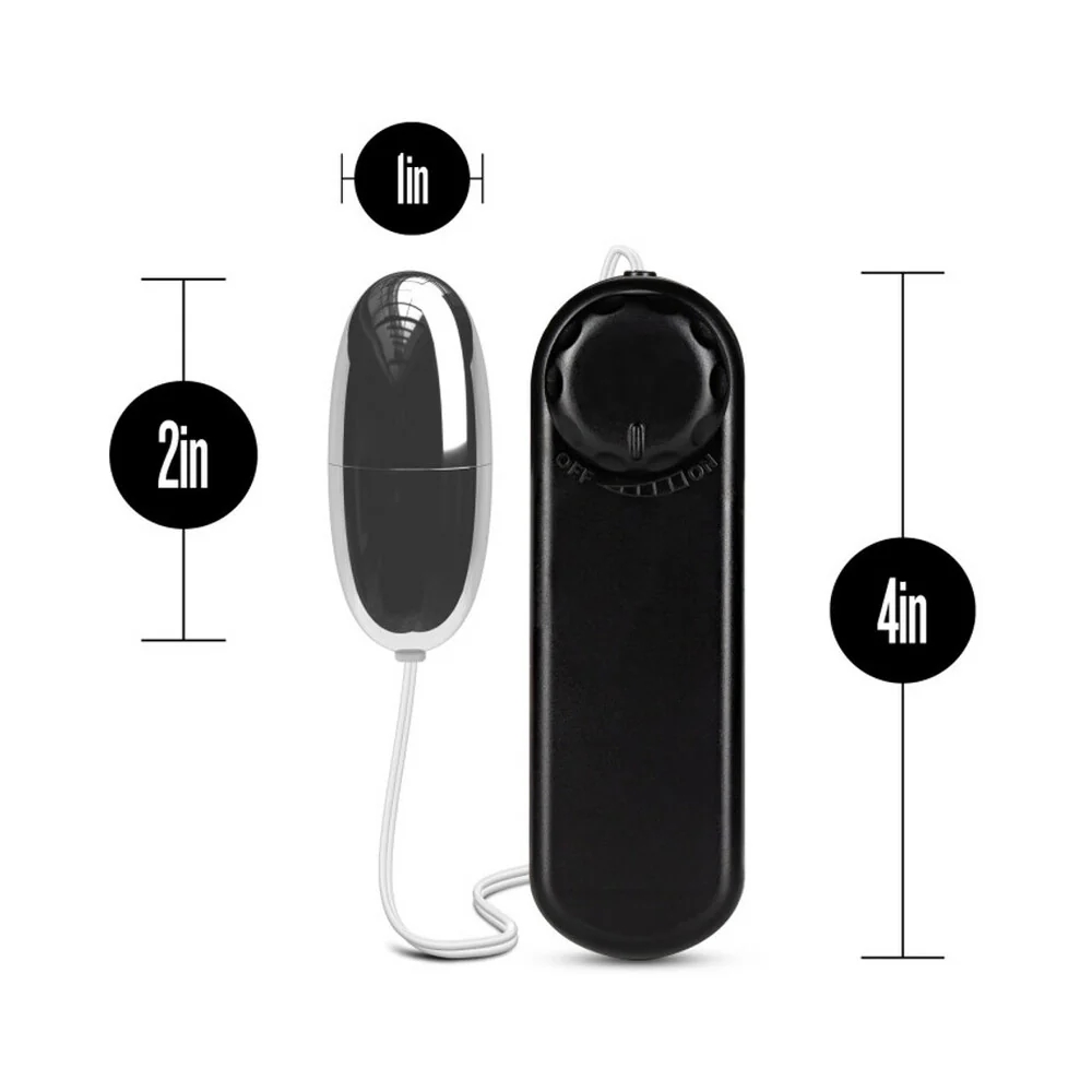 Power Bullet Egg Vibrator with Remote