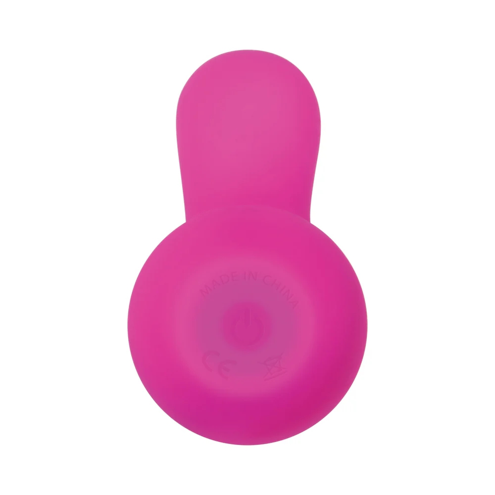 Mini Silicone Dual-Motor Rabbit Vibrator Pink
