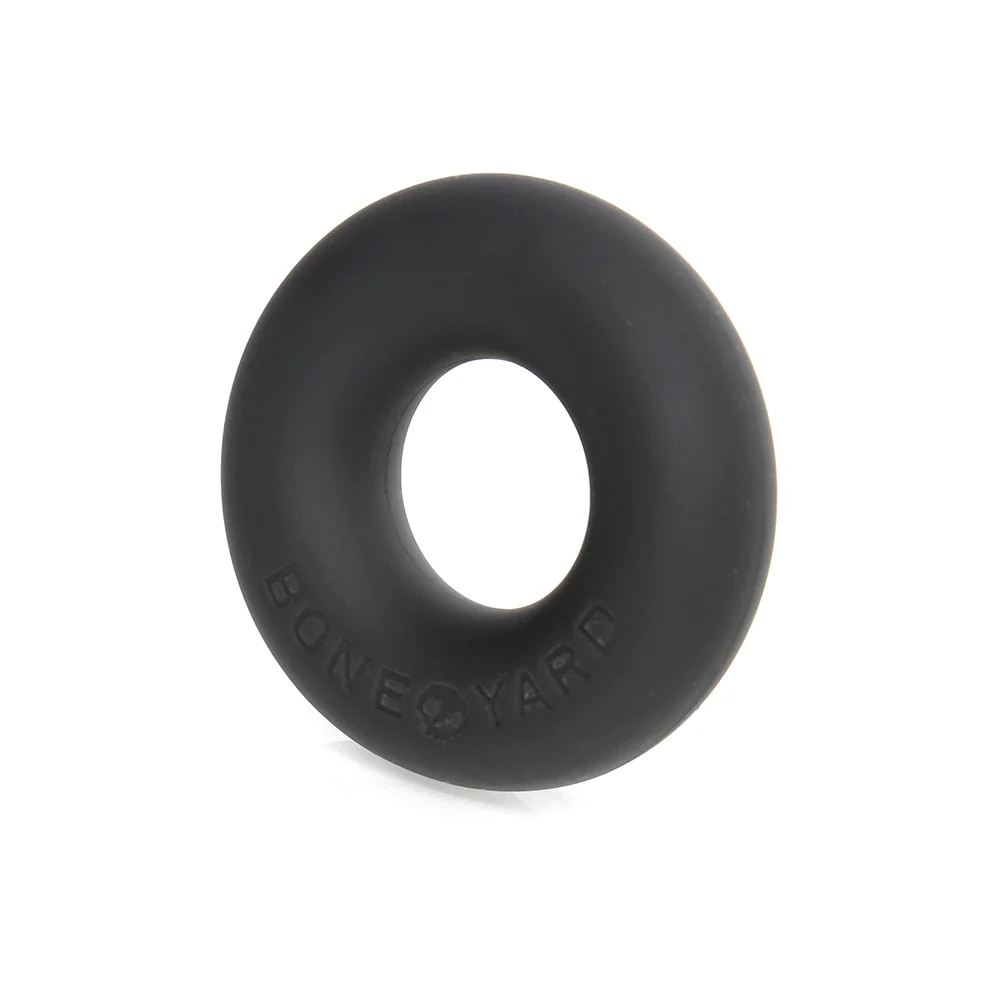 Boneyard Ultimate Silicone Cock Ring Black