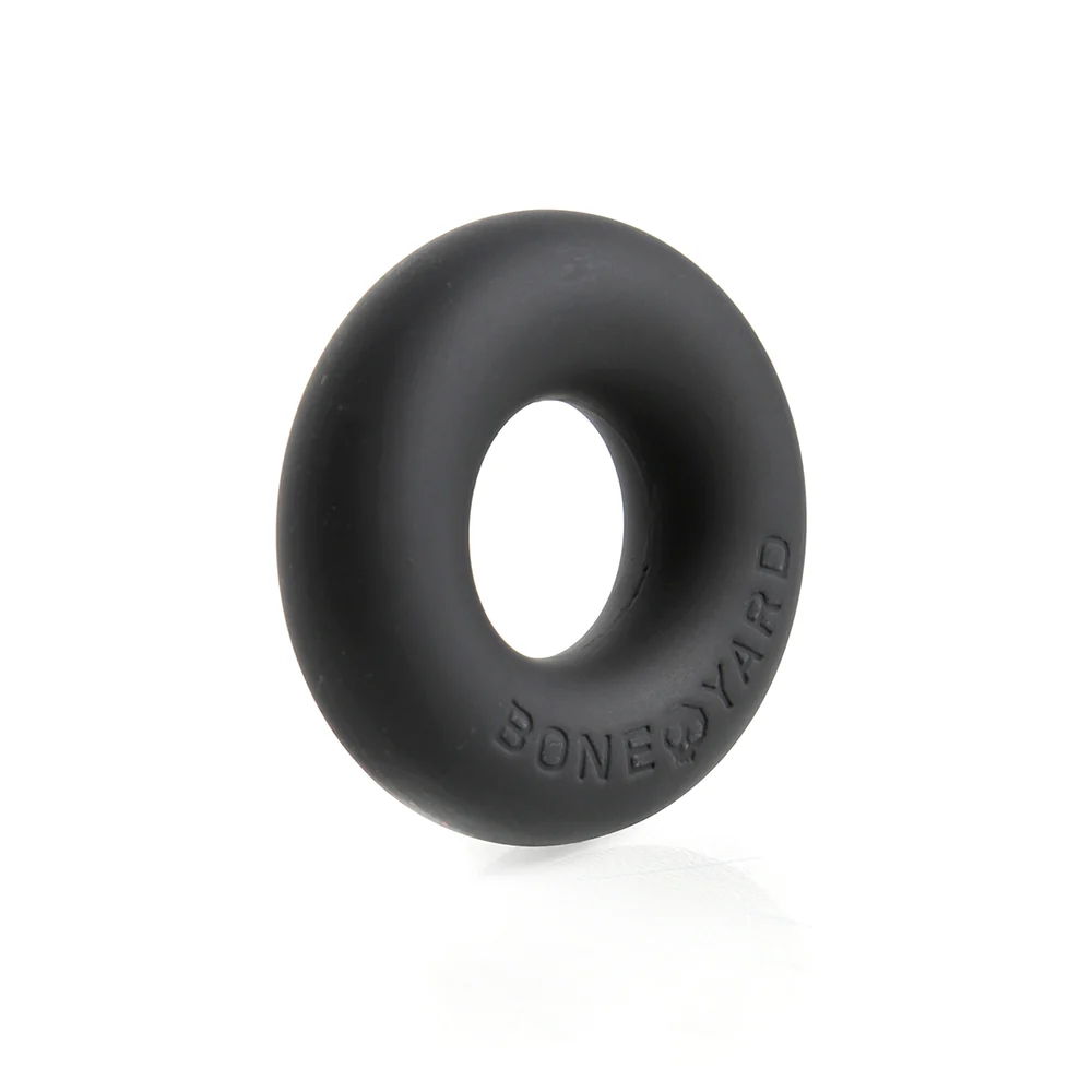 Boneyard Ultimate Silicone Cock Ring Black