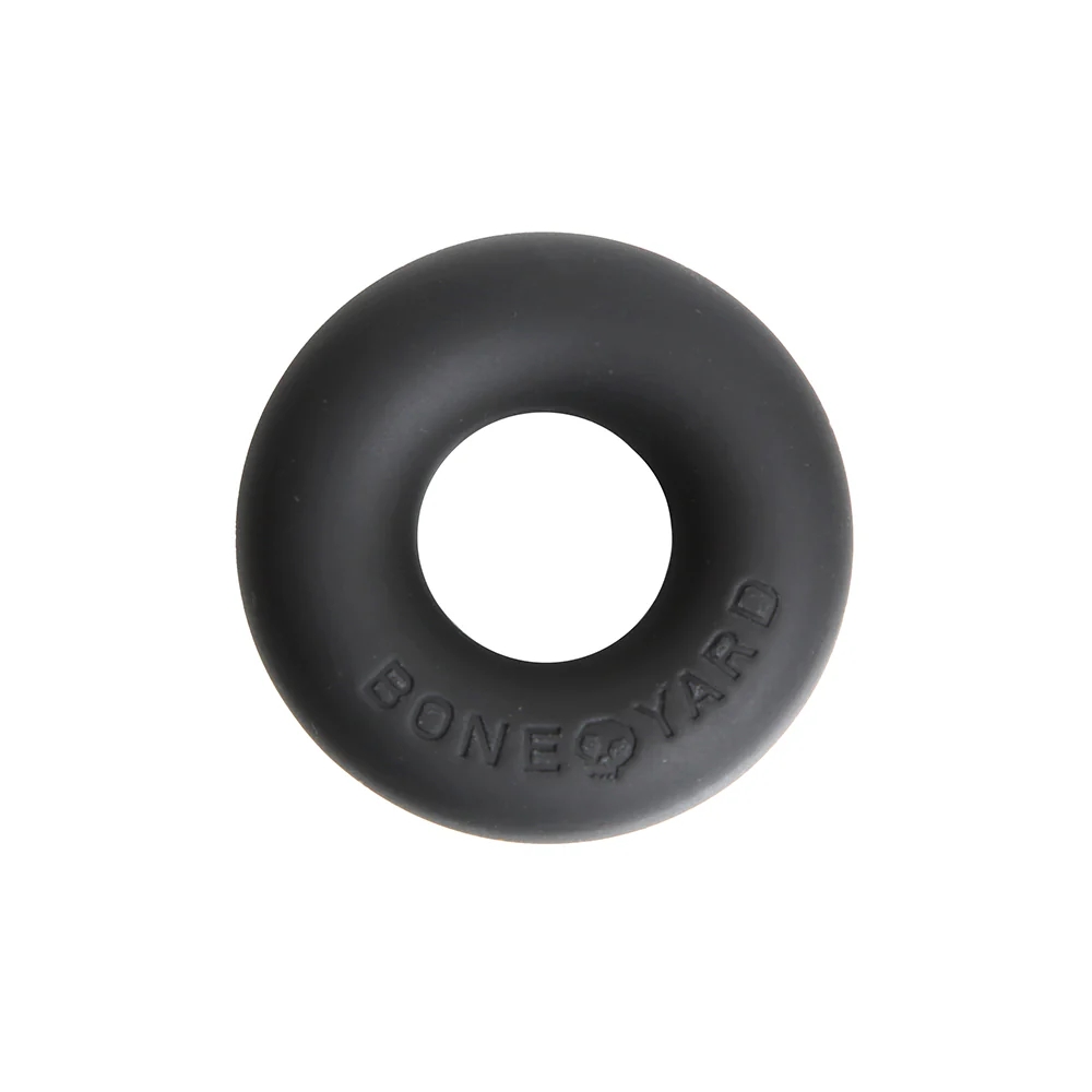 Boneyard Ultimate Silicone Cock Ring Black