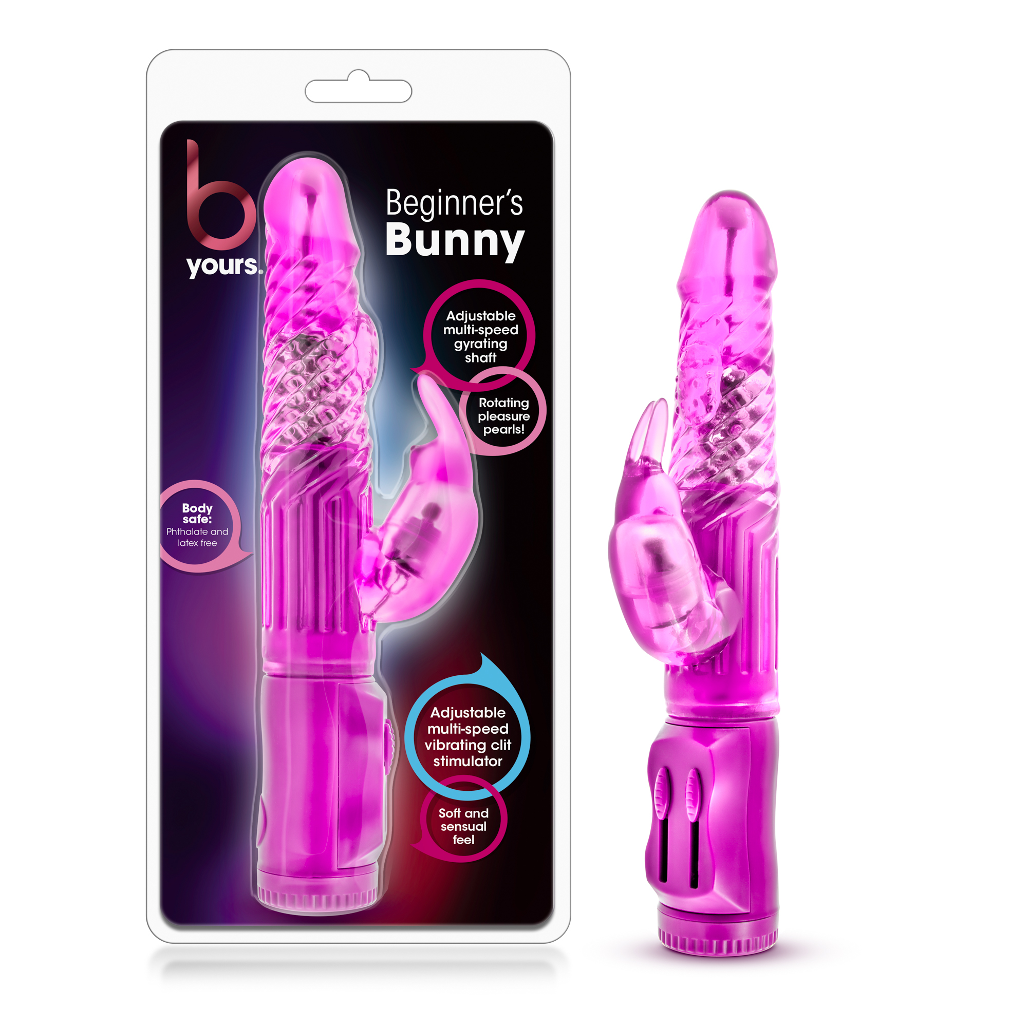 Beginner's Bunny Rabbit Vibrator Pink