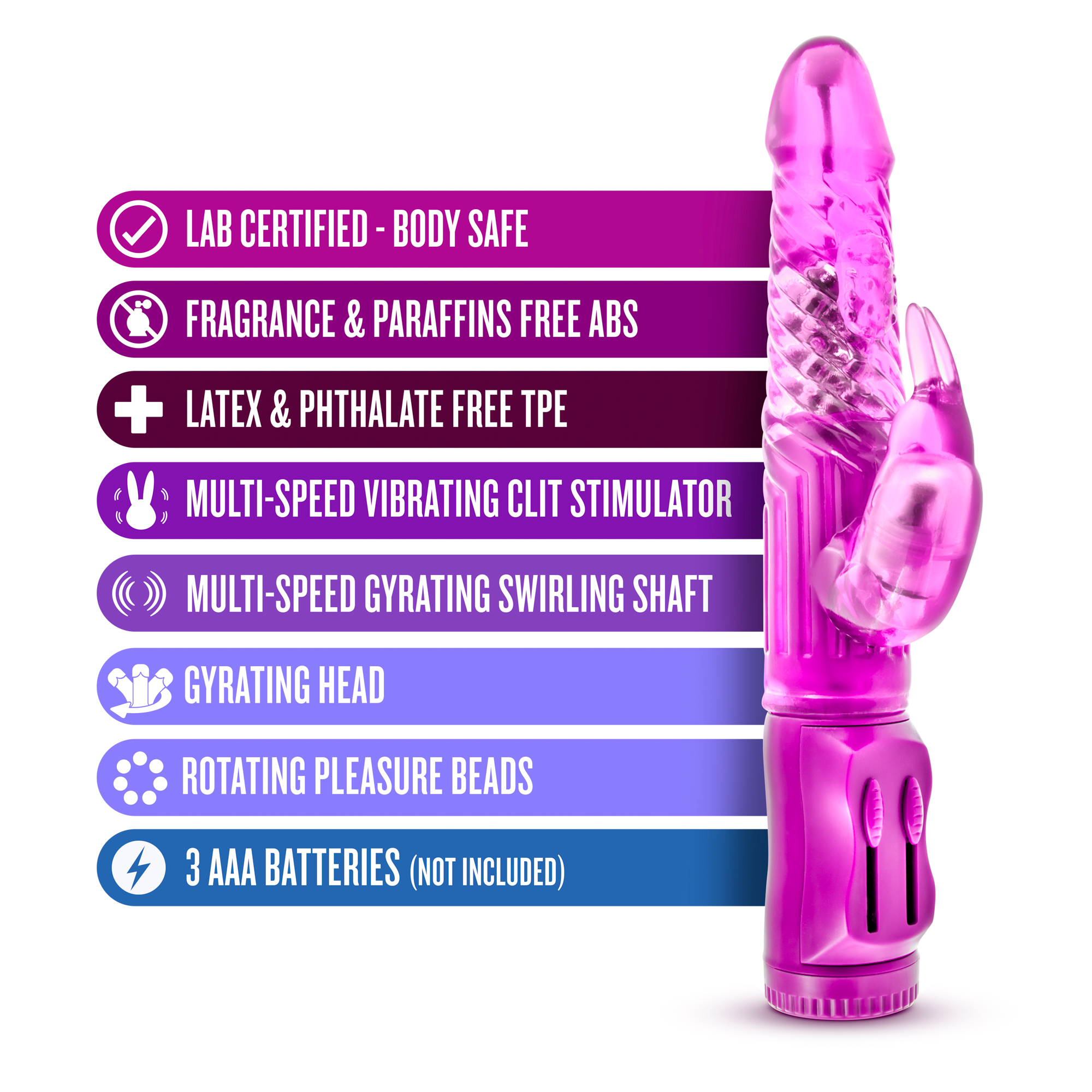 Beginner's Bunny Rabbit Vibrator Pink