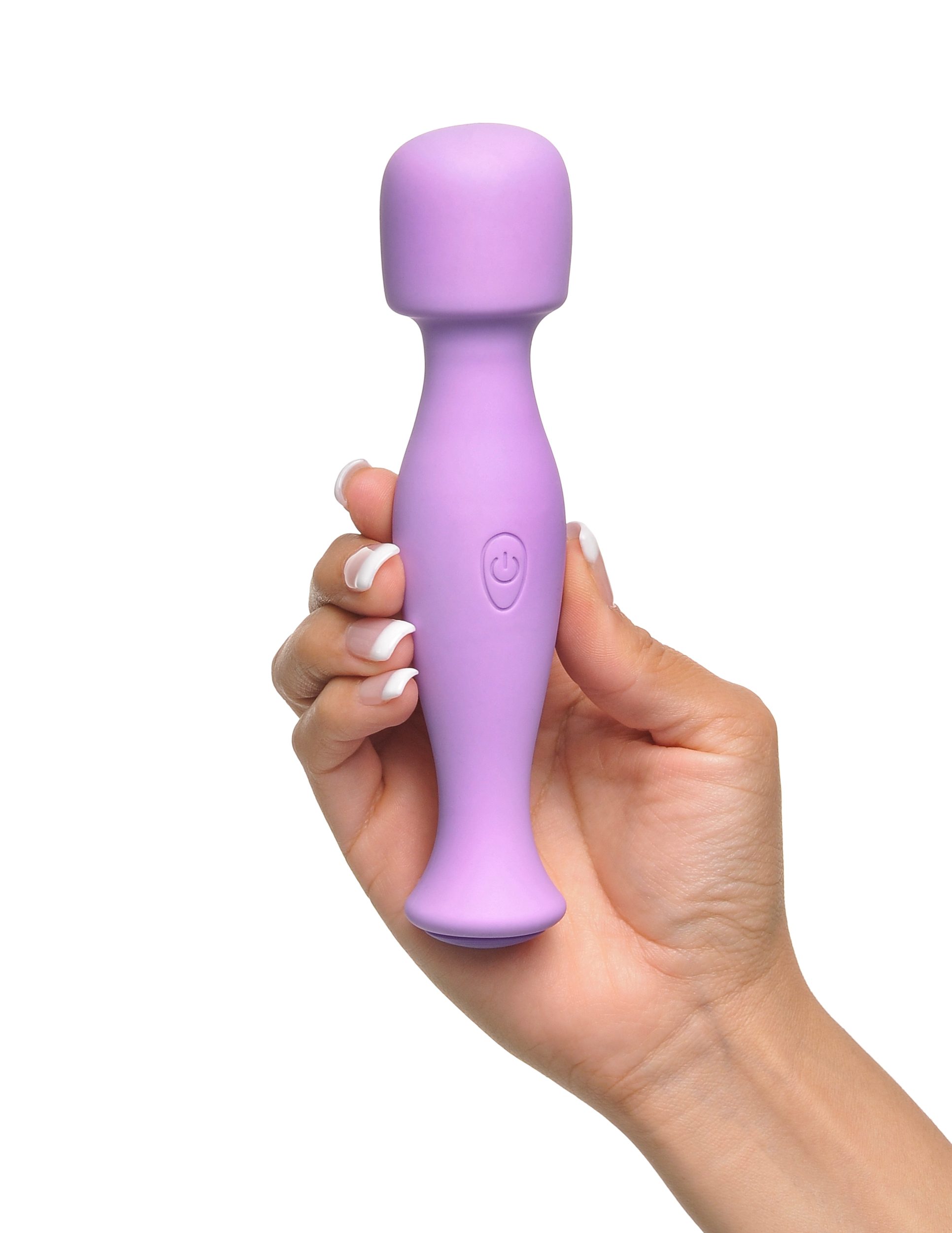 Body Massage-Her Silicone Wand Vibrator Purple