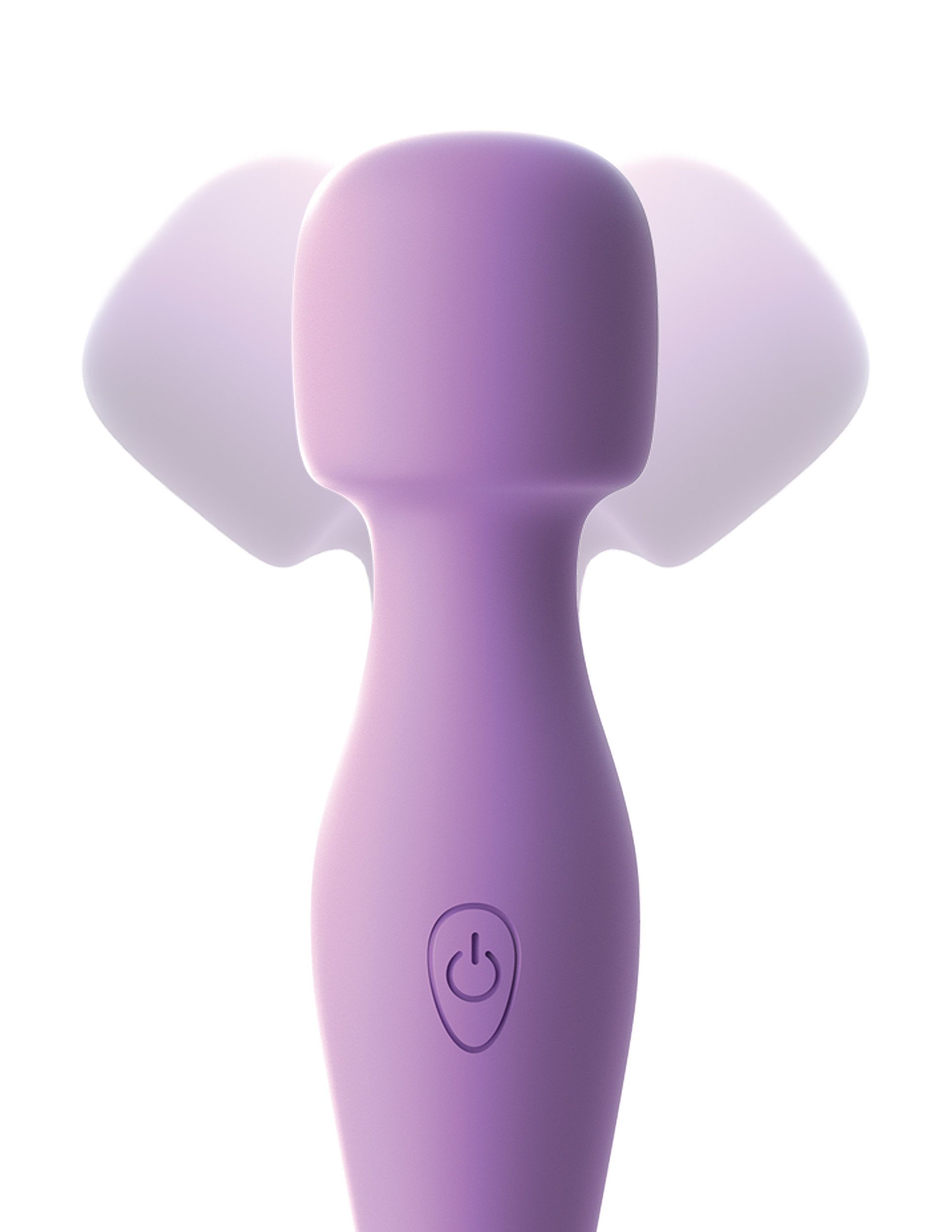 Body Massage-Her Silicone Wand Vibrator Purple