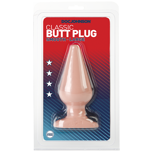 Anal Butt Plug Large Beige