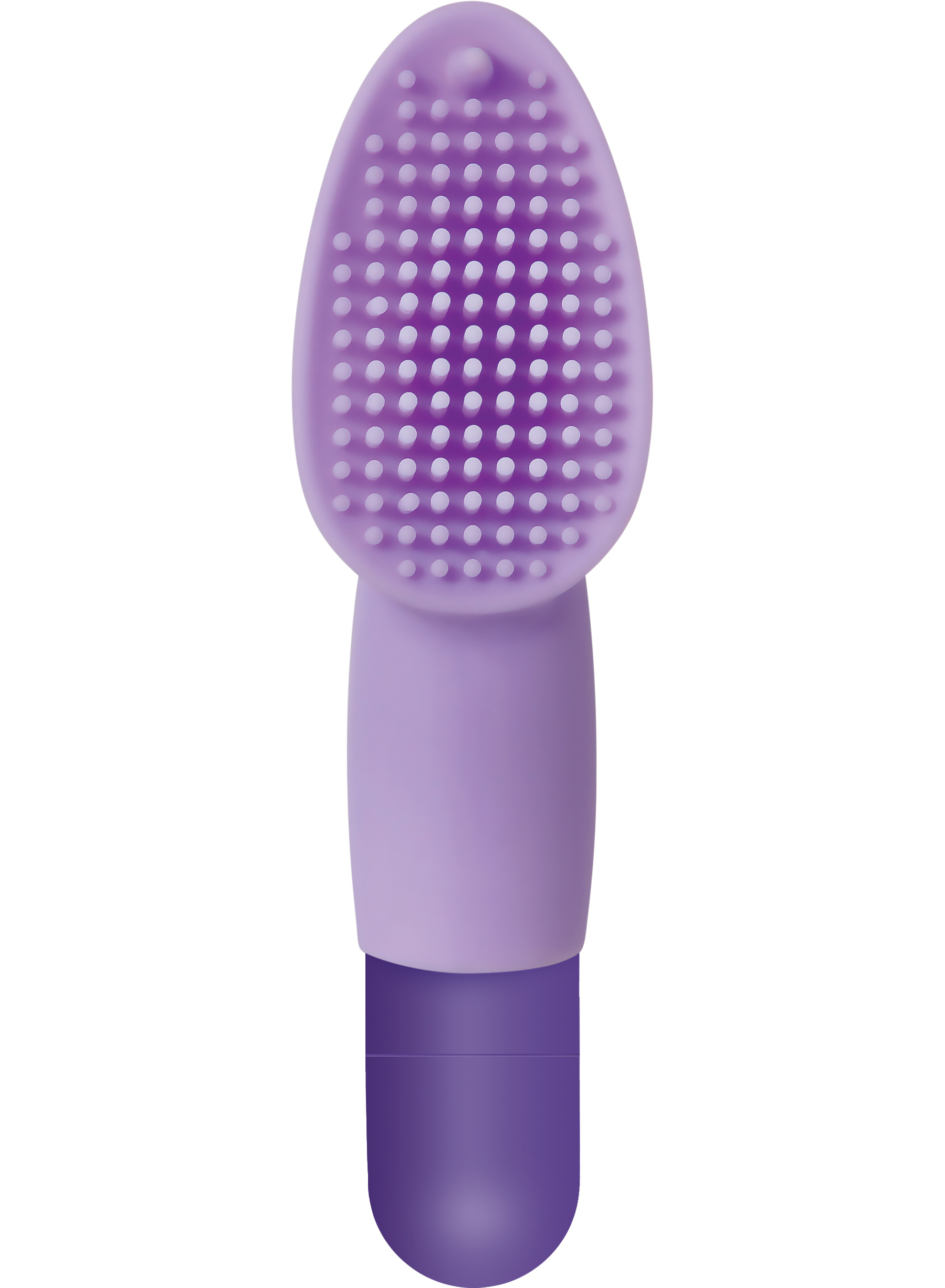 Silicone Finger Vibrator with Textured Nubs