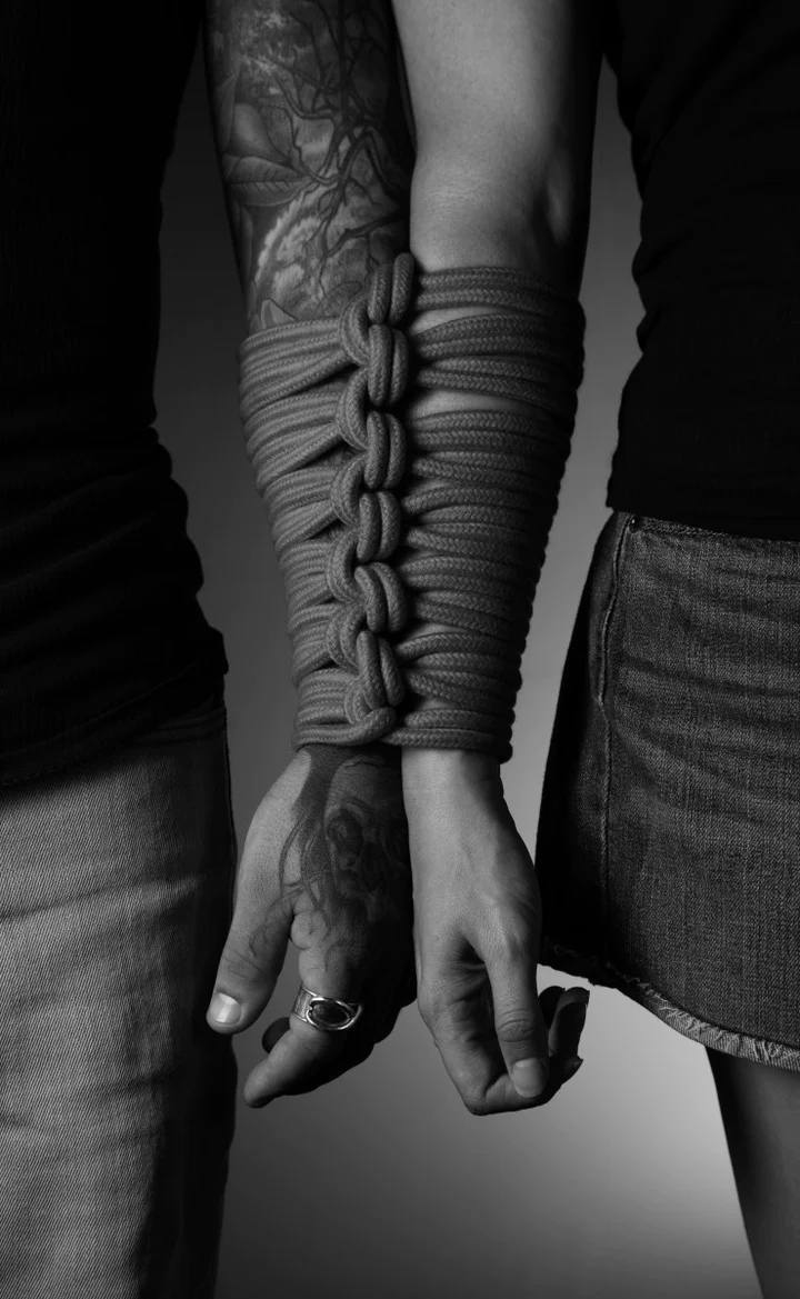 Temptasia Bondage Rope 32 ft. Black