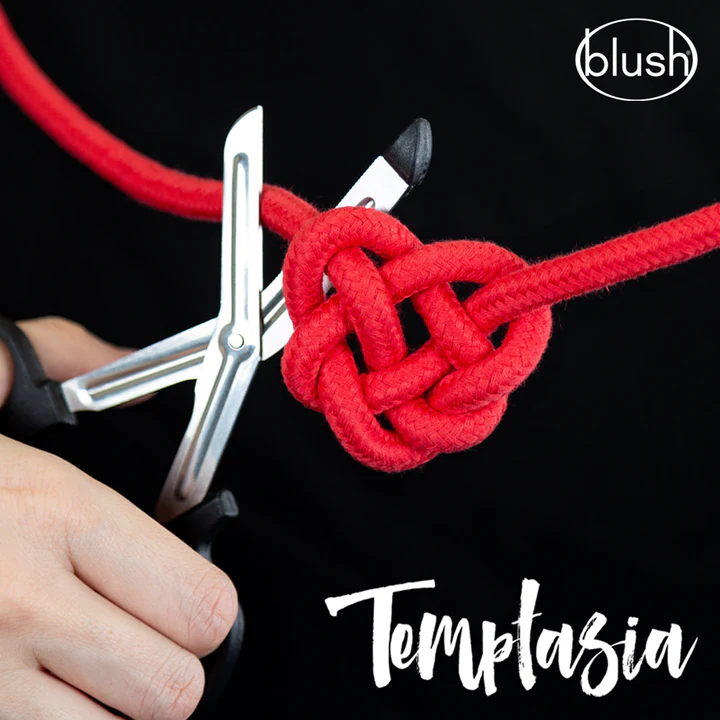 Temptasia Bondage Rope 32 ft. Red