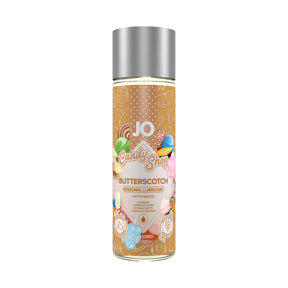JO H20 Butterscotch Flavored Water-Based Lubricant 2 oz.