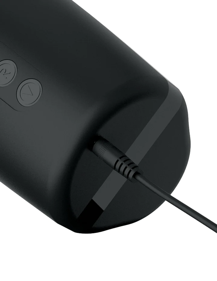 PDX Elite Motobator 2 Thrusting Vibrating Vagina Masturbator Clear