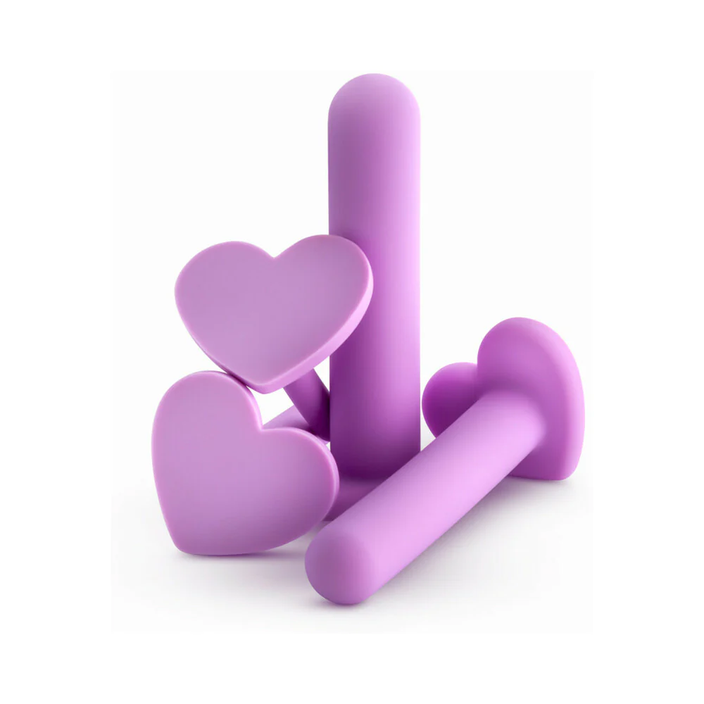 Silicone Heart-Shaped Dilator Set with 4 Sizes