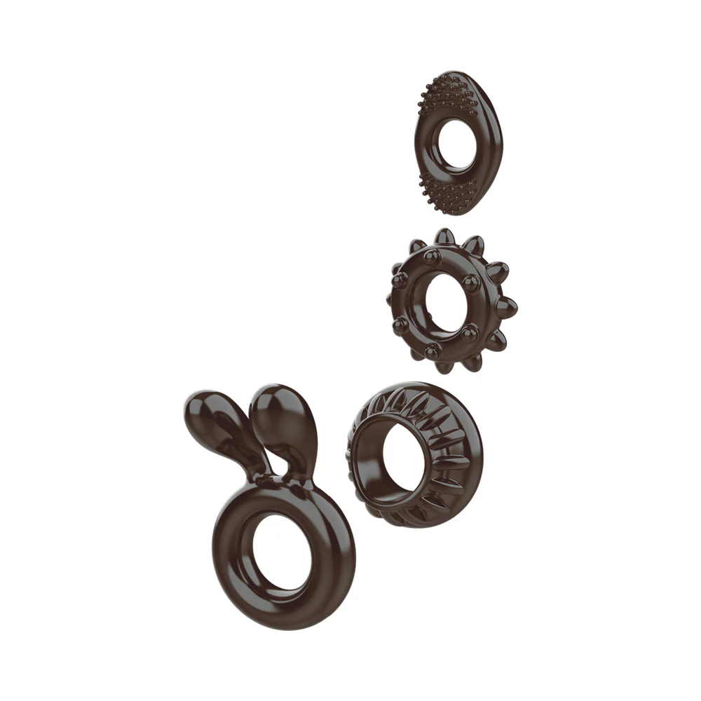 Ring My Bell 4-Piece Cock Ring Set