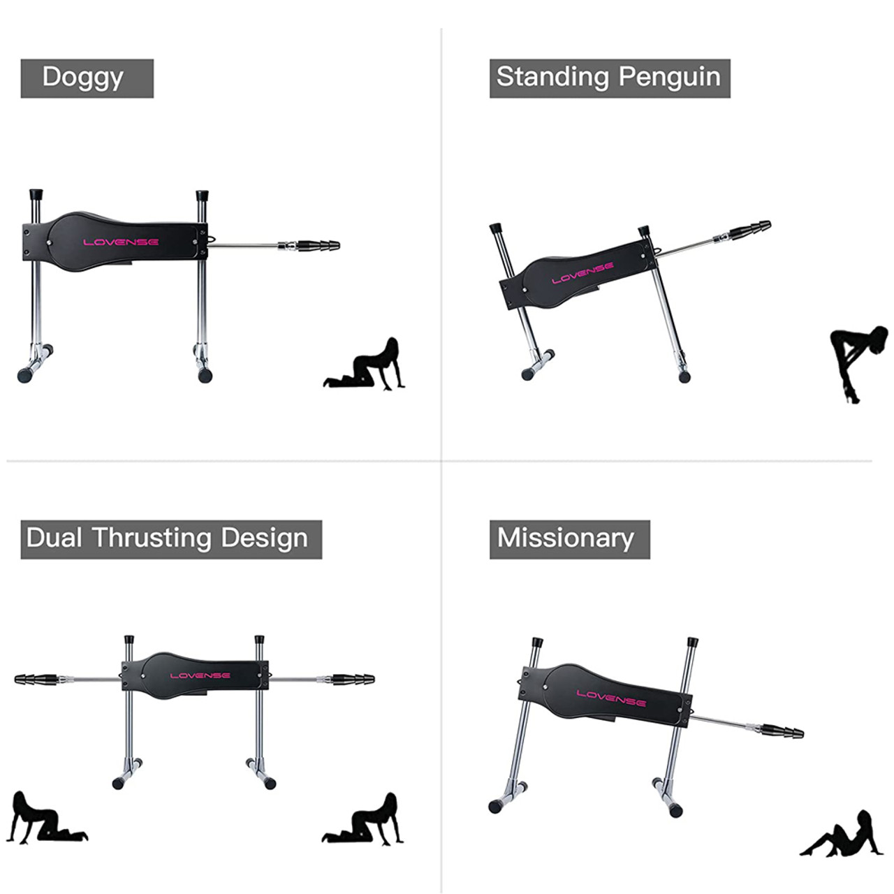 Lovense Bluetooth App-Compatible Sex Machine (80830) | SlipDix.com