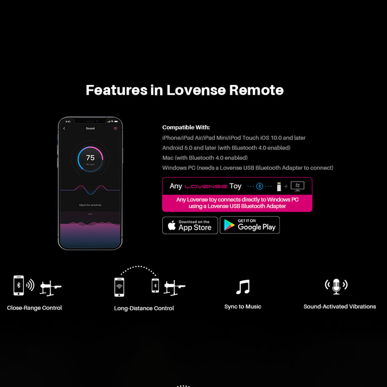 Lovense Bluetooth App-Compatible Sex Machine (80830) | SlipDix.com