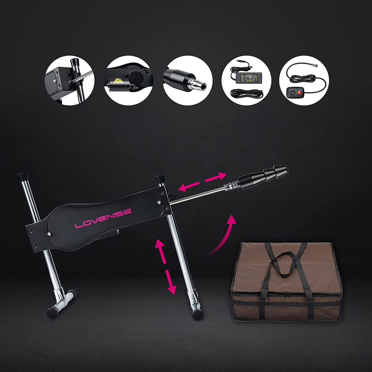 Lovense Bluetooth App-Compatible Sex Machine (80830) | SlipDix.com