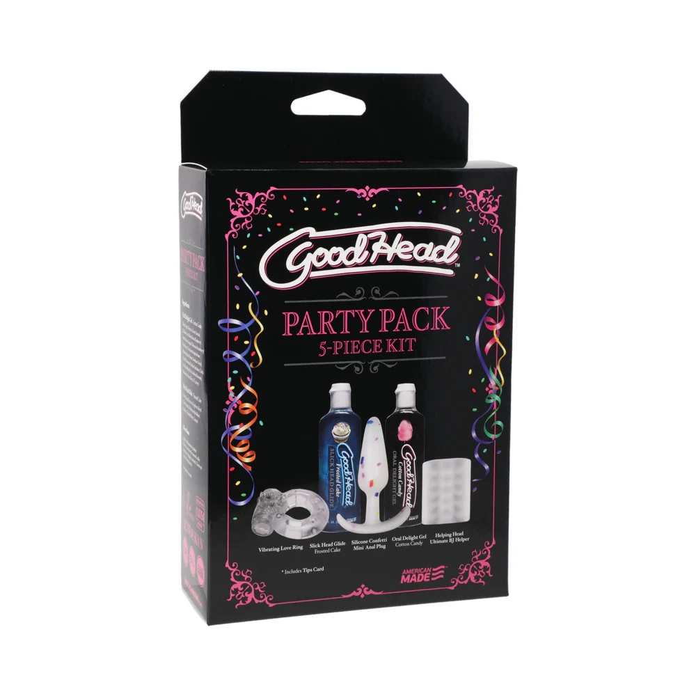GoodHead Party Pack 5-Pc Oral Sex Kit