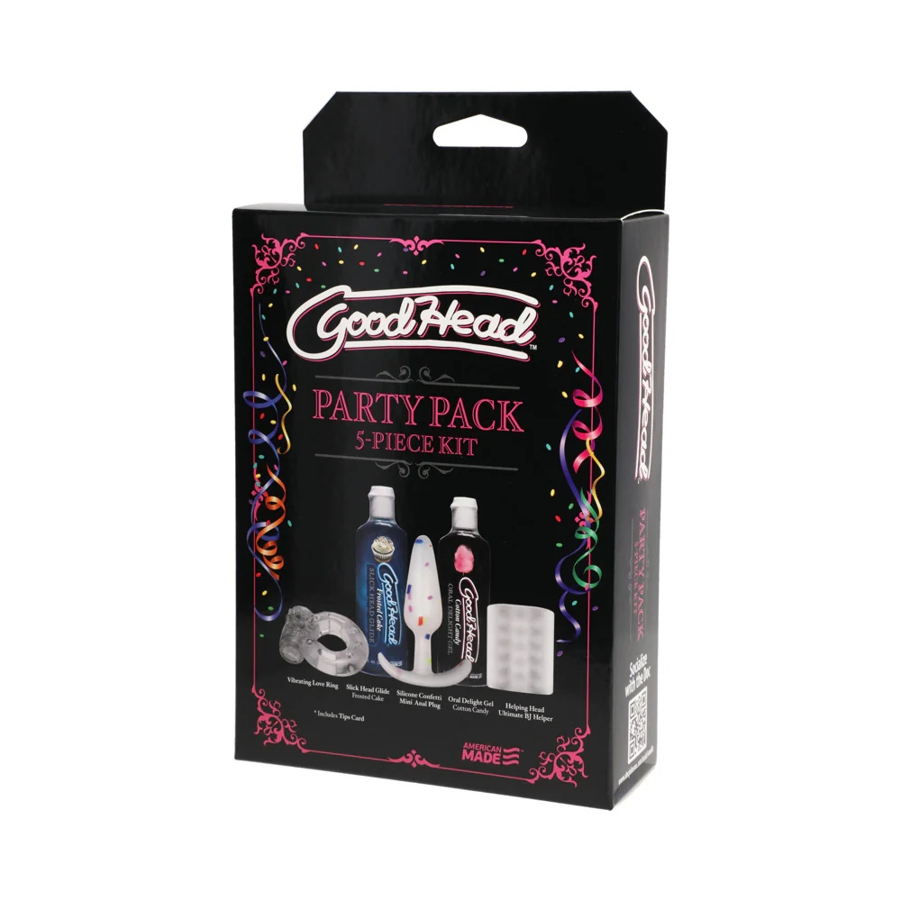 GoodHead Party Pack 5-Pc Oral Sex Kit
