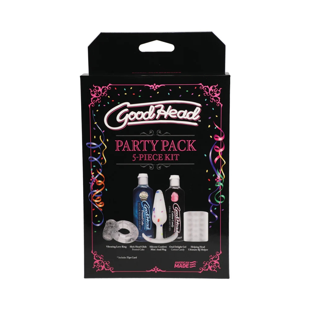 GoodHead Party Pack 5-Pc Oral Sex Kit