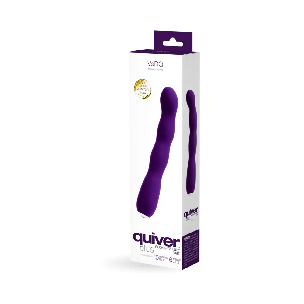 VeDO Quiver Plus G-Spot Vibrator Deep Purple