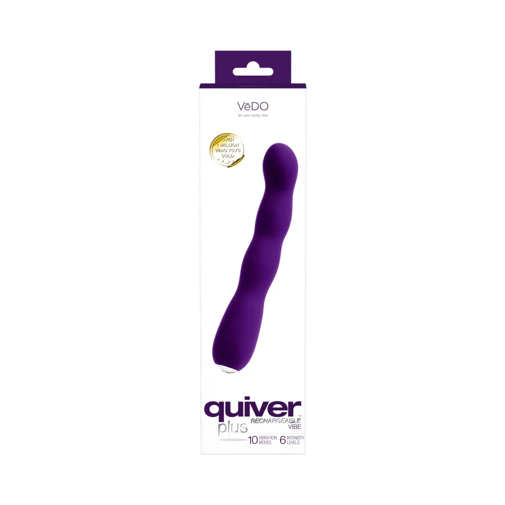 VeDO Quiver Plus G-Spot Vibrator Deep Purple