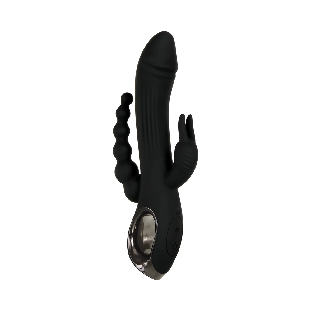 Triple Stimulation Dual Entry Rabbit Vibrator