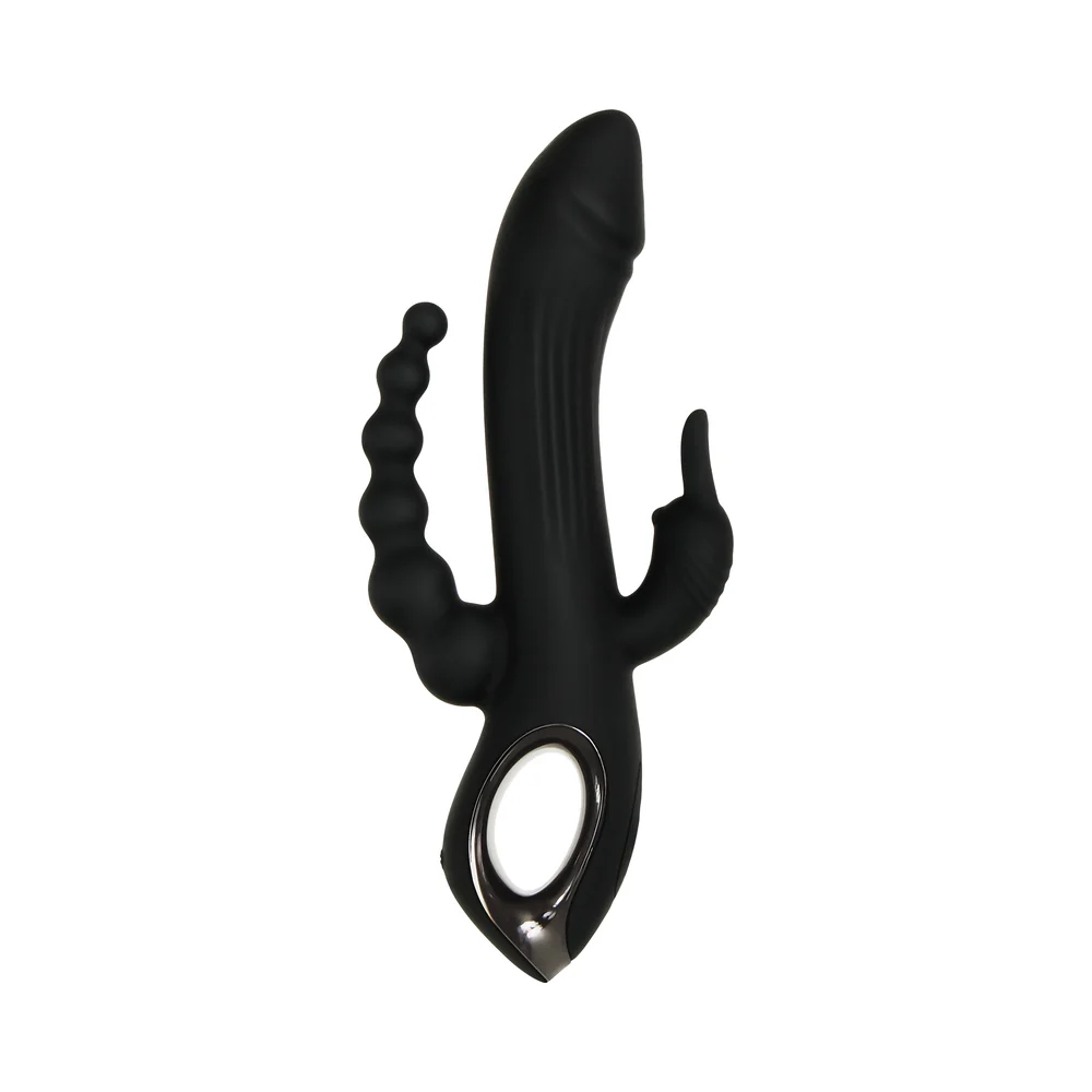 Triple Stimulation Dual Entry Rabbit Vibrator