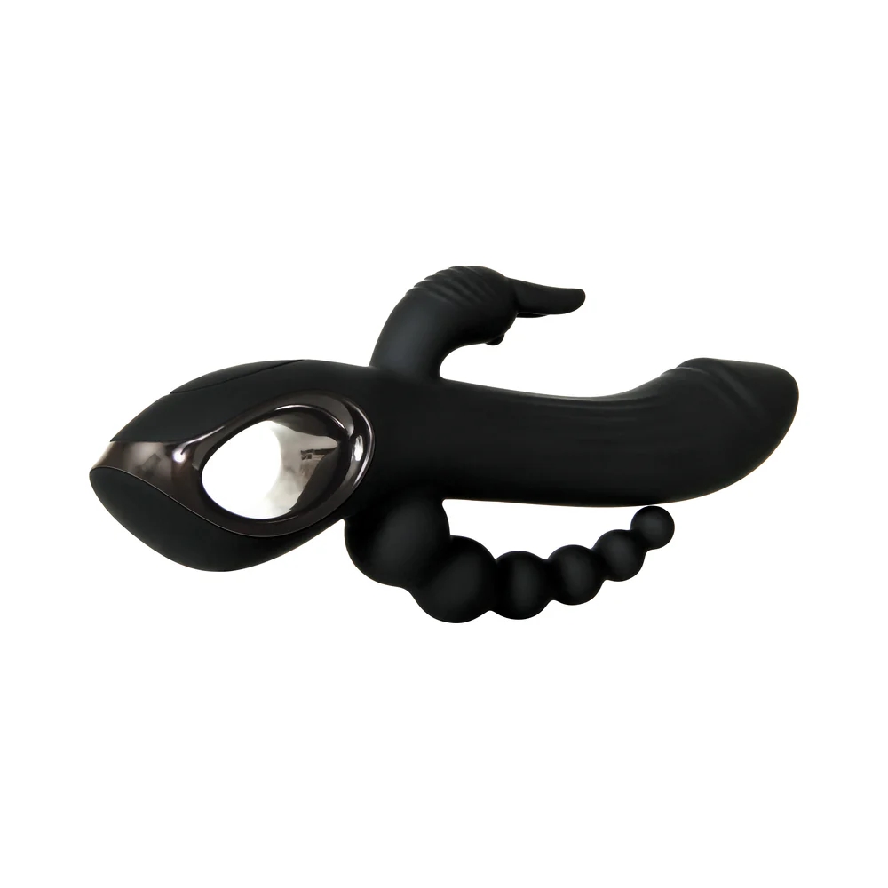 Triple Stimulation Dual Entry Rabbit Vibrator