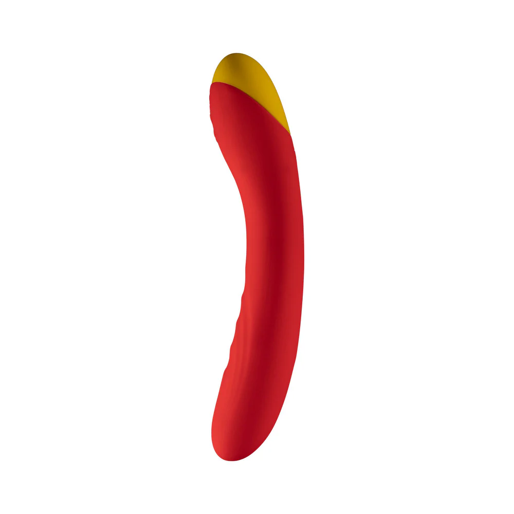 ROMP Hype Silicone G-Spot Vibrator Red