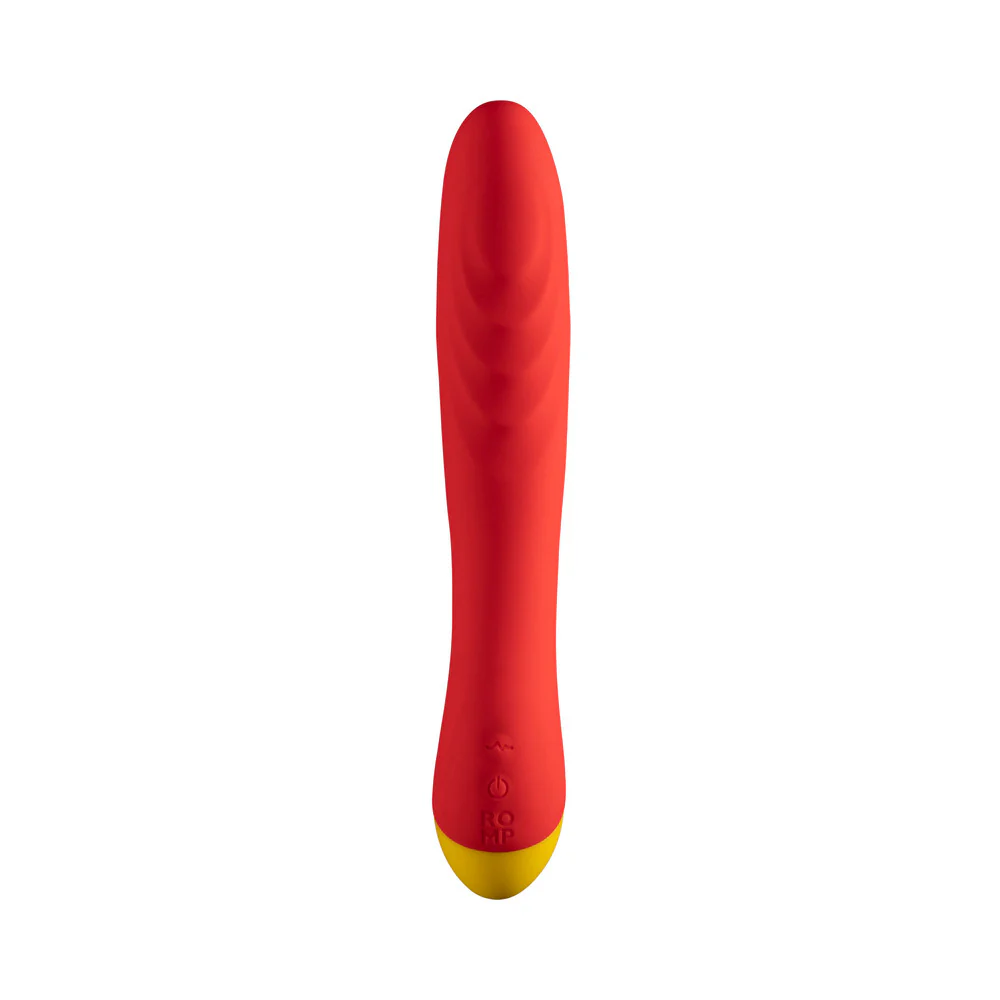 ROMP Hype Silicone G-Spot Vibrator Red